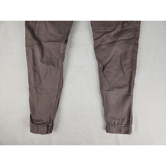 DU/ER N2X Jogger Pants Men's 32x29 Brown Slim Fit Stretch Drawstring MJNS1100 - Picture 3 of 12